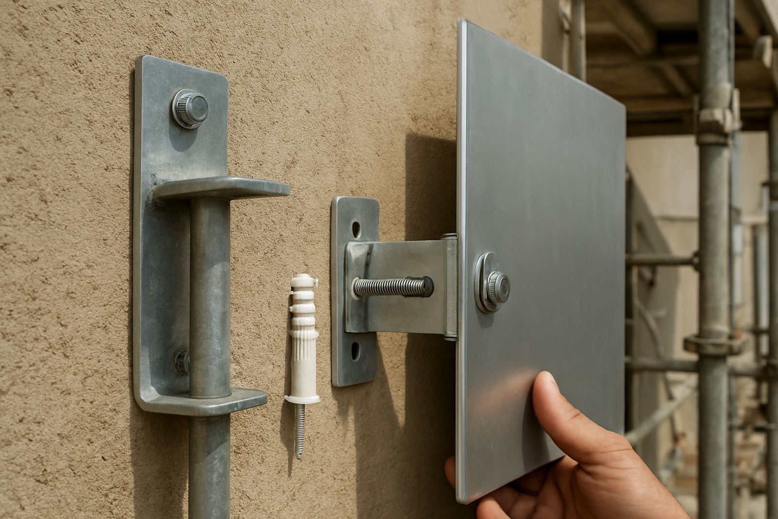Facade Fixing Points