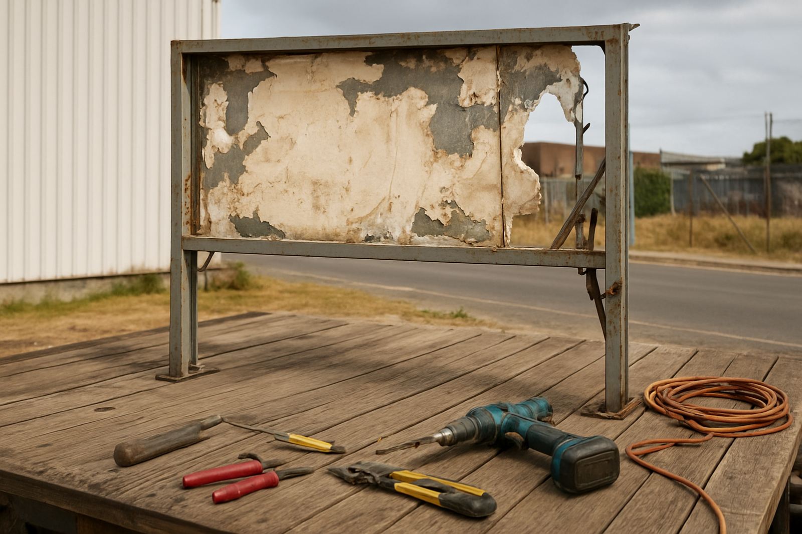 Removing Vinyl And Frames