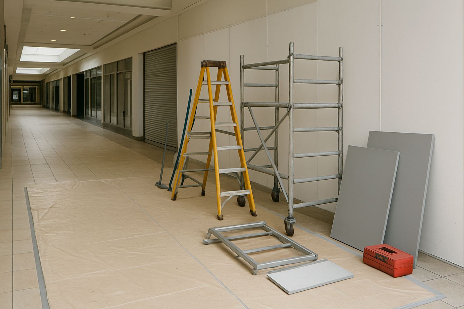 Retail Centre Rigging