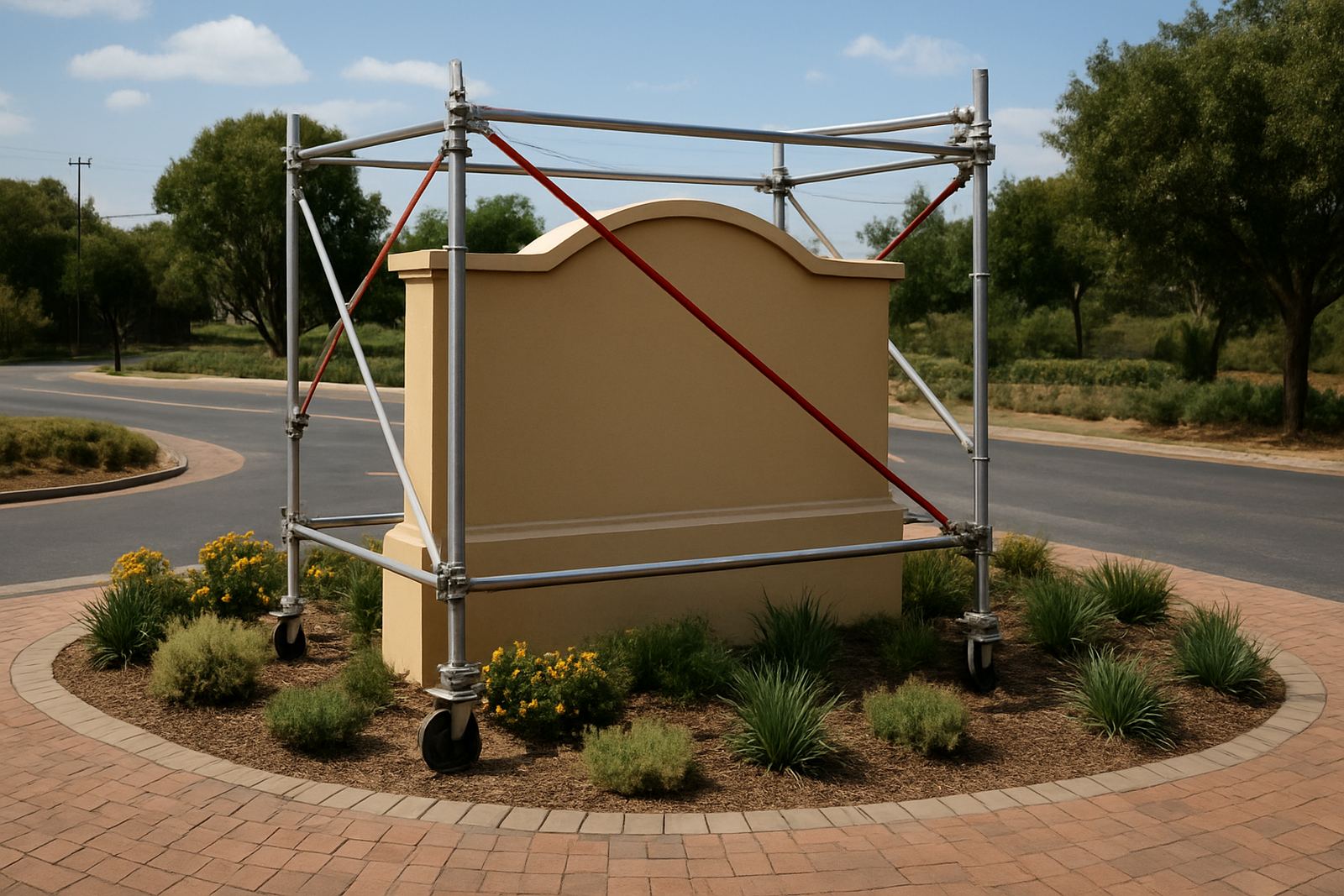 Estate Sign Rigging